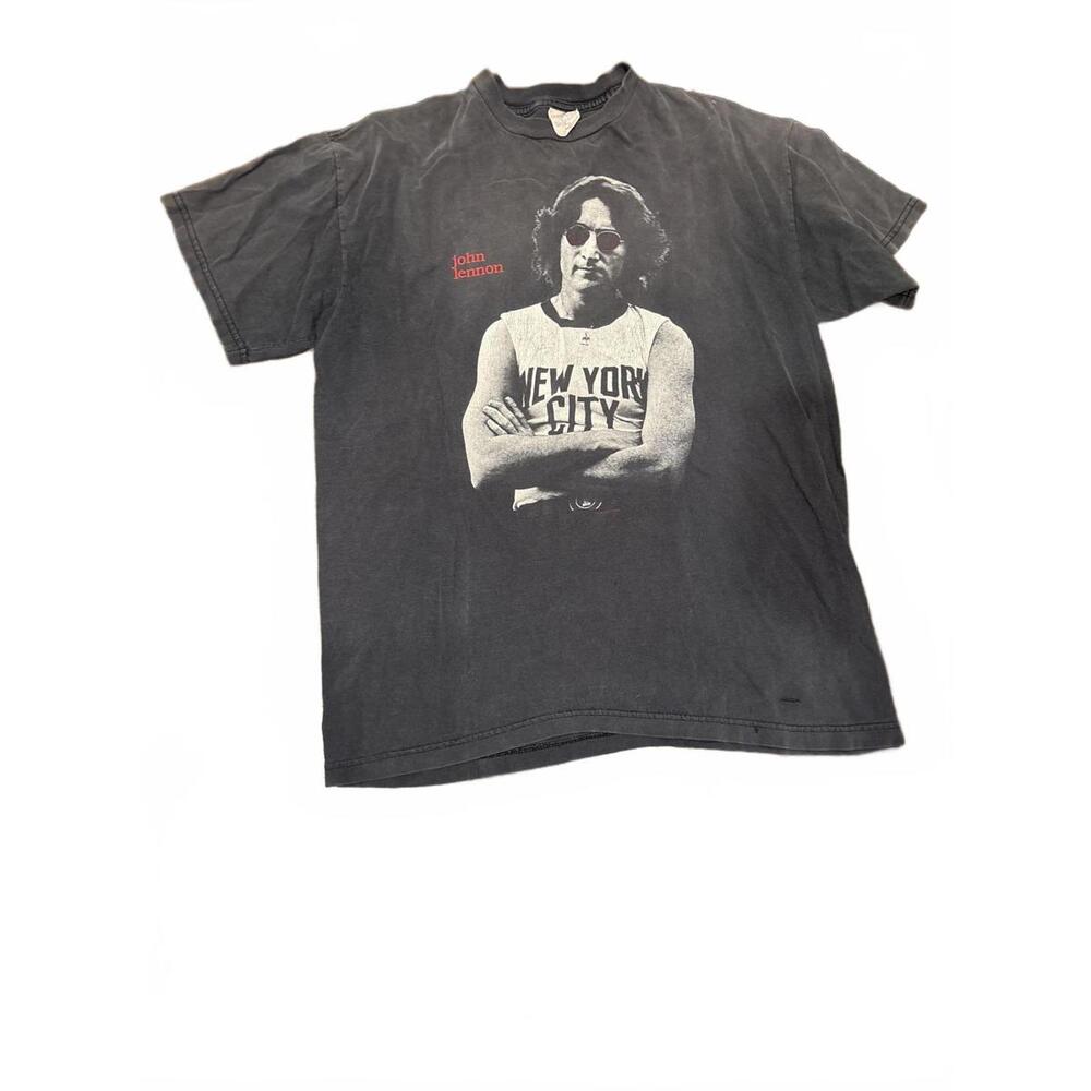 Vintage John Lennon New York City Graphic T-Shirt
